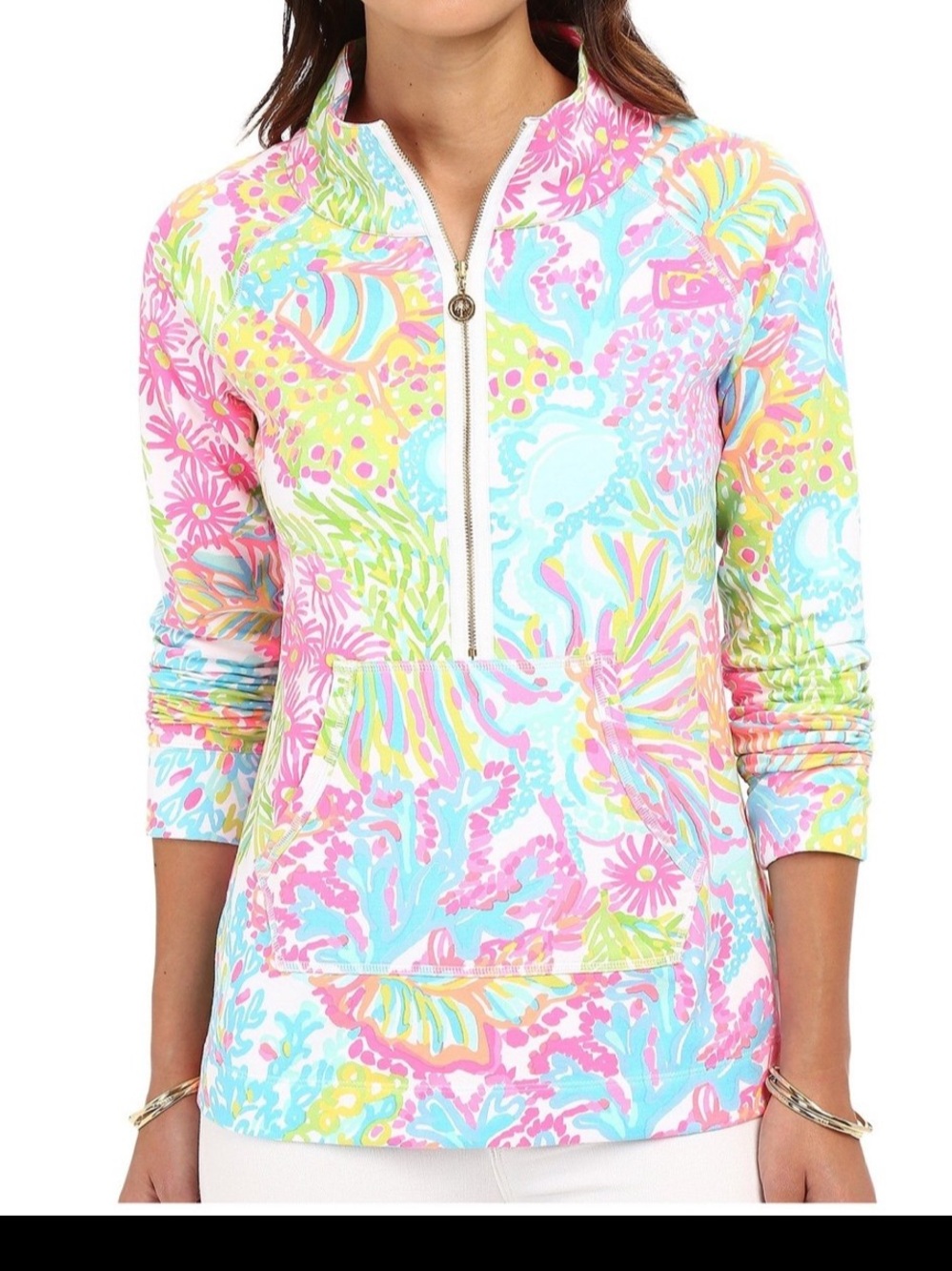 Lilly Pulitzer Popover Original Let's Cha Cha Print Size xl